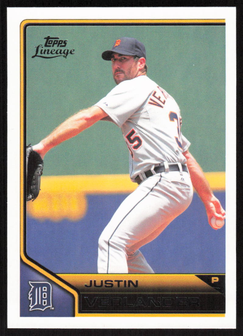 Justin Verlander 2011 Topps Lineage Series Mint Card #187