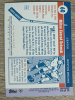 Milt Schmidt 2002 2003 Topps Rookie Reprint Card  #10
