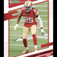 Richard Sherman 2021 Donruss Series Mint Card #60