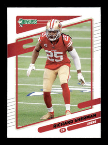 Richard Sherman 2021 Donruss Series Mint Card #60