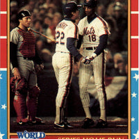 Darryl Strawberry 1987 Fleer World Series Mint Card #11