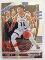 Devon Dotson 2020 2021 Panini Draft Picks Silver Series Mint Rookie Card #72
