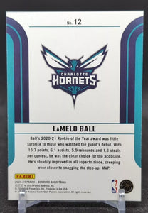 LaMelo Ball 2023 2024 Panini Donruss Franchise Features Series Mint Card #12