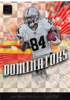 Antonio Brown 2019 Donruss Dominators Series Mint Card #20
