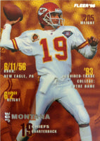 Joe Montana 1995 Fleer Series Mint Card #183
