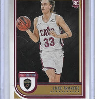 Luke Travers 2022 2023 Panini Hoops Basketball Series Mint Rookie Card #272