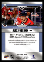 Alexander Ovechkin 2024 2025 Upper Deck MVP Series Mint Card #39
