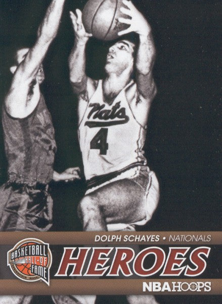 Dolph Schayes 2012 2013 Panini Hoops Hall Of Fame Heroes Series Mint Card #16