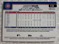 Jameson Taillon 2025 Topps Diamante Foil Series Mint Card #134
