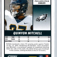 Quinyon Mitchell 2024 Panini Score Series Mint Rookie Card #311