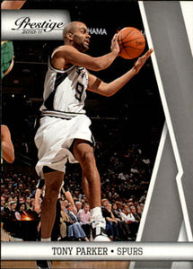 Tony Parker 2010 2011 Panini Prestige Series Mint Card #108