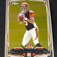 AJ McCarron 2014 Topps Chrome Series Mint Card #144