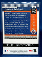 Kazuo Matsui 2004 Donruss The Rookies Series Card #36
