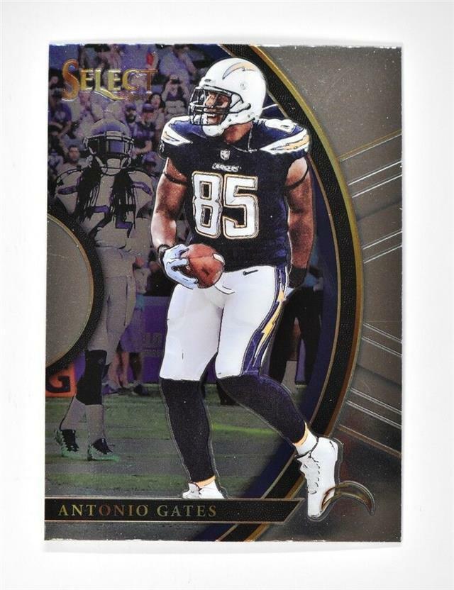 Antonio Gates 2017 Panini Select Concourse Series Mint Card #20