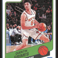 Quentin Grimes 2021 2022 Panini Chronicles Classics Series Mint Rookie Card #173