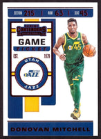 Donovan Mitchell 2019 2020 Panini Contenders Season Ticket Series Mint Card #31
