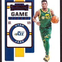 Donovan Mitchell 2019 2020 Panini Contenders Season Ticket Series Mint Card #31