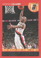 Damian Lillard 2013 2014 Hoops Series RED PARALLEL VERSION Mint Card #106
