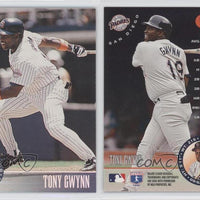 Tony Gwynn 1996 Leaf Silver Press Proof Series Mint Card #99