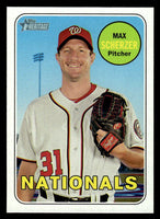 Max Scherzer 2018 Topps Heritage Series Mint Card #67

