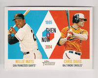Roberto Clemente/Miguel Cabrera 2014 Topps Heritage Then & Now Series Mint Card #TANCC
