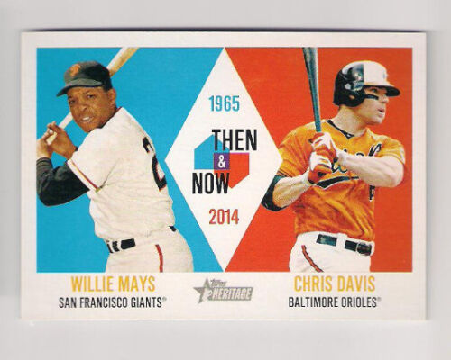 Roberto Clemente/Miguel Cabrera 2014 Topps Heritage Then & Now Series Mint Card #TANCC
