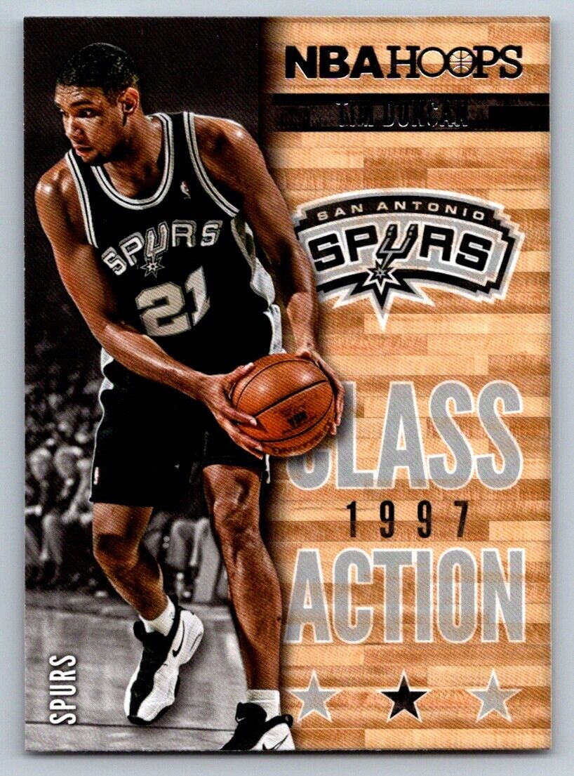 Tim Duncan 2013 2014 NBA Hoops Class Action Series Mint Card #16