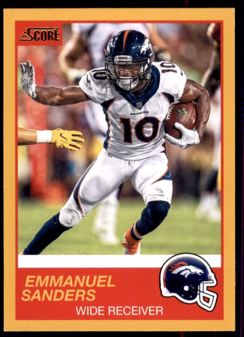 Emmanuel Sanders 2019 Score GOLD Series Mint Card #14