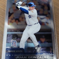 Juan Gonzalez 2000 Topps Chrome Traded Series Mint Card #T97