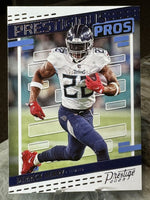 Derrick Henry 2023 Panini Prestige Xtra Points Prestigious Pros Series Mint Card #PP-15
