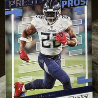 Derrick Henry 2023 Panini Prestige Xtra Points Prestigious Pros Series Mint Card #PP-15