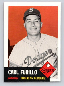Carl Furillo 1991 Topps 1953 Archives Series Mint Card  #305
