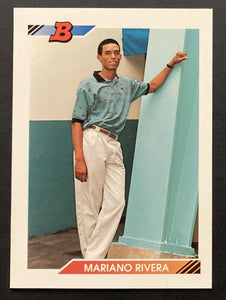 Mariano Rivera 1992 Bowman Series Mint ROOKIE Card #302