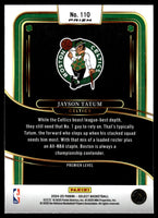 Jayson Tatum 2024 2025 Panini Select Blue Series Mint Card #110
