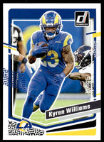 Kyren Williams 2023 Panini Donruss Series Mint Card #167
