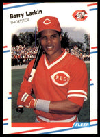 Barry Larkin 1988 Fleer Glossy Series Mint Card #239
