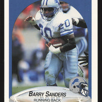 Barry Sanders 1990 Fleer Series Mint Card #284