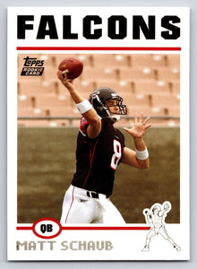 Matt Schaub 2004 Topps Mint ROOKIE Card #356