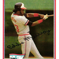 Eddie Murray 1984 Drake's Big Hitters Series Mint Card #23