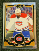 P.K. Subban 2015 2016 O-Pee-Chee Platinum Card #80
