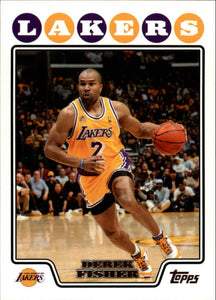 Derek Fisher 2008 2009 Topps Series Mint Card #94