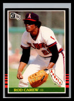 Rod Carew 1985 Donruss Series Mint Rookie Card #85
