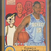 Carmelo Anthony 2003 2004 Topps Bazooka GOLD Series Mint Rookie Card #278