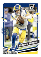 Matthew Stafford 2023 Panini Donruss Series Mint Card #169
