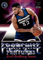 Karl Anthony-Towns 2018 2019 Panini Donruss Franchise Features Series Mint Card #18
