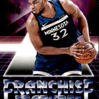 Karl Anthony-Towns 2018 2019 Panini Donruss Franchise Features Series Mint Card #18