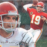 Joe Montana 1995 Fleer Flair Preview Series Mint Card #15