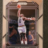 Karl Malone 2022 2023 Panini Prizm Series Mint Card #284