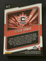 Alyssa Thomas 2024 Panini Prizm WNBA Fearless Series Mint Card #7
