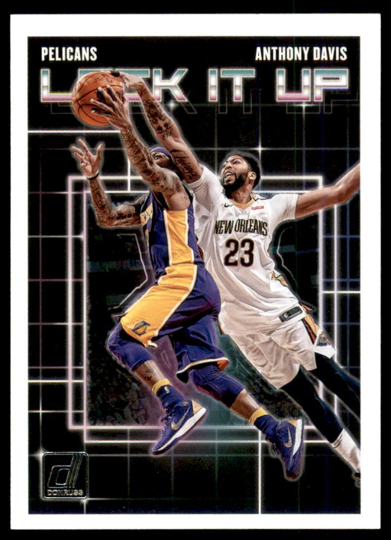 Anthony Davis 2018 2019 Donruss Lock It Up Series Mint Card #5